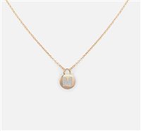 Halskette Buonocore Dame in Gold Diamante 0.06 Ct 1106C-M-DP - 1106C-M-DP